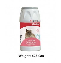 Bioline Cat Litter Deodorizer Fragrance Free 425 Gm